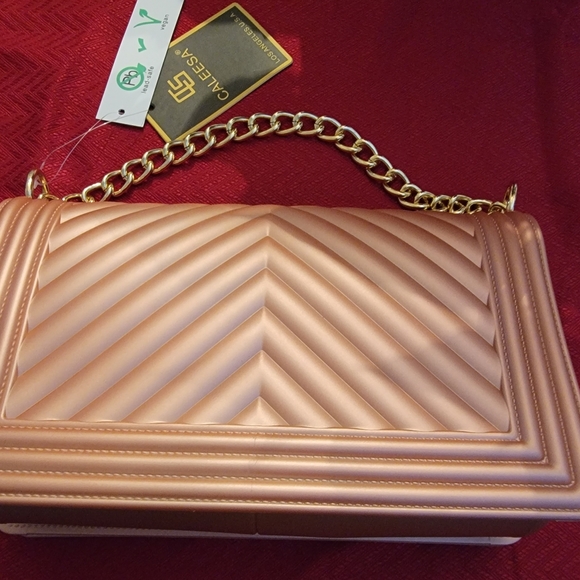 Rose Gold shoulder bag - Picture 2 of 4